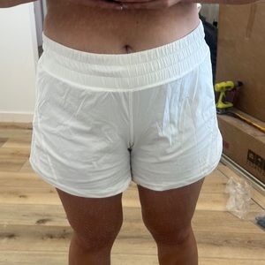 Lululemon shorts white, size 12